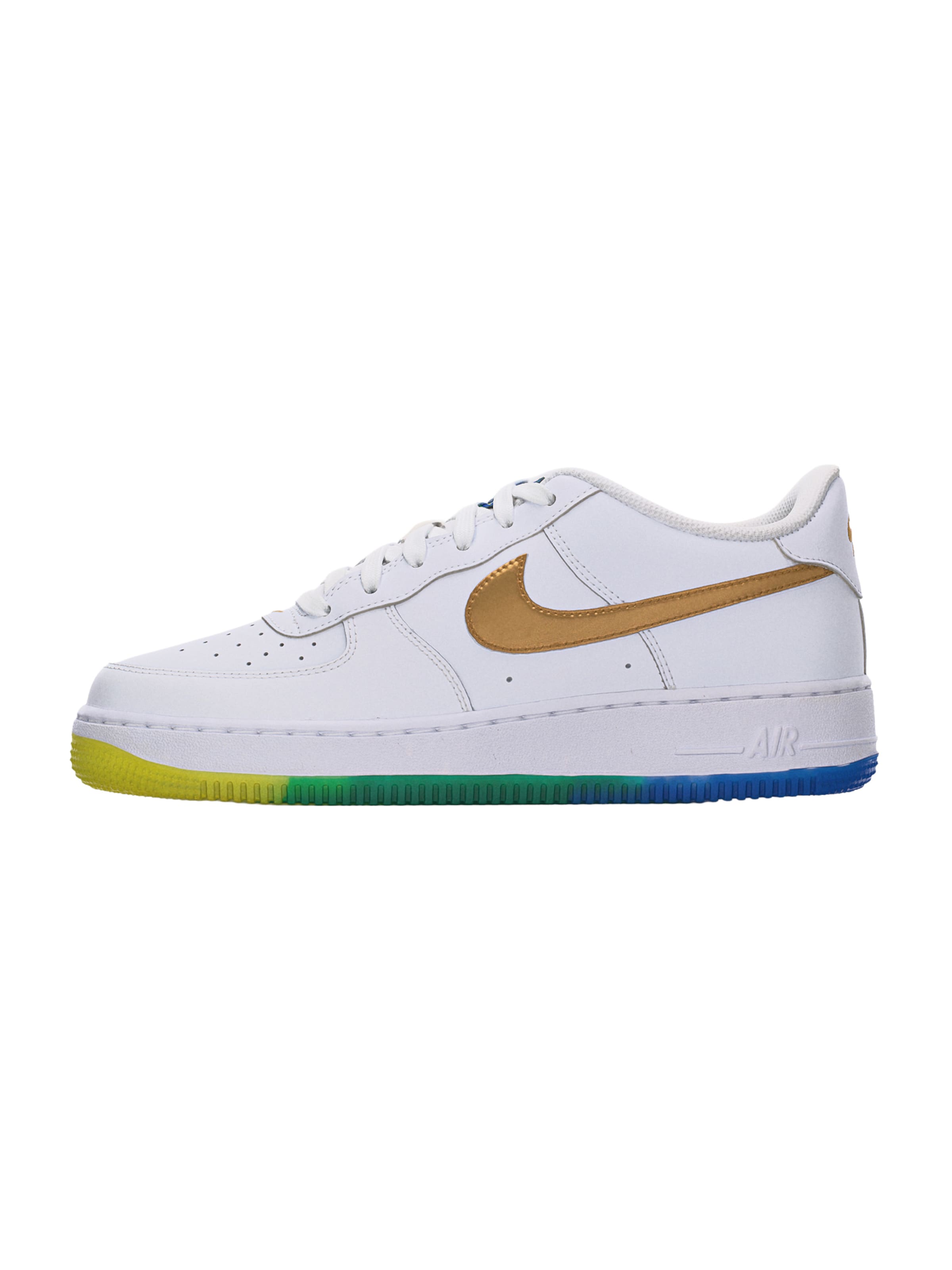 Nike Sportswear Trampki 'Air Force 1' w kolorze biały: przód