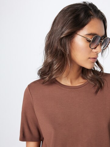 Aware T-Shirt 'RUBA' in Braun