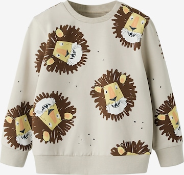 NAME IT Tréning póló 'NMMSAKU' - ezüst: elől