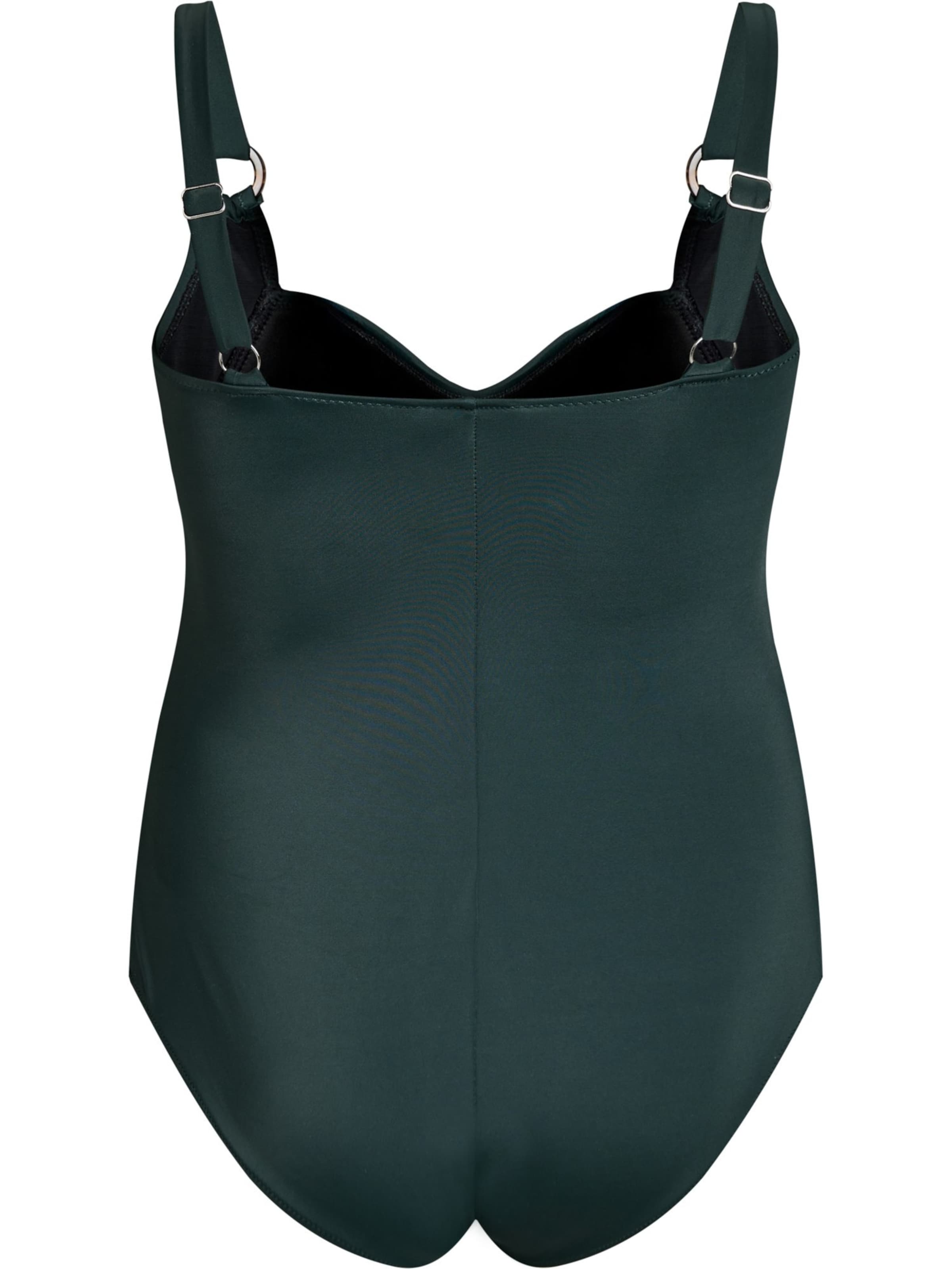 Minimiseur Maillot de bain 'CASDENIA' Swim by Zizzi en vert