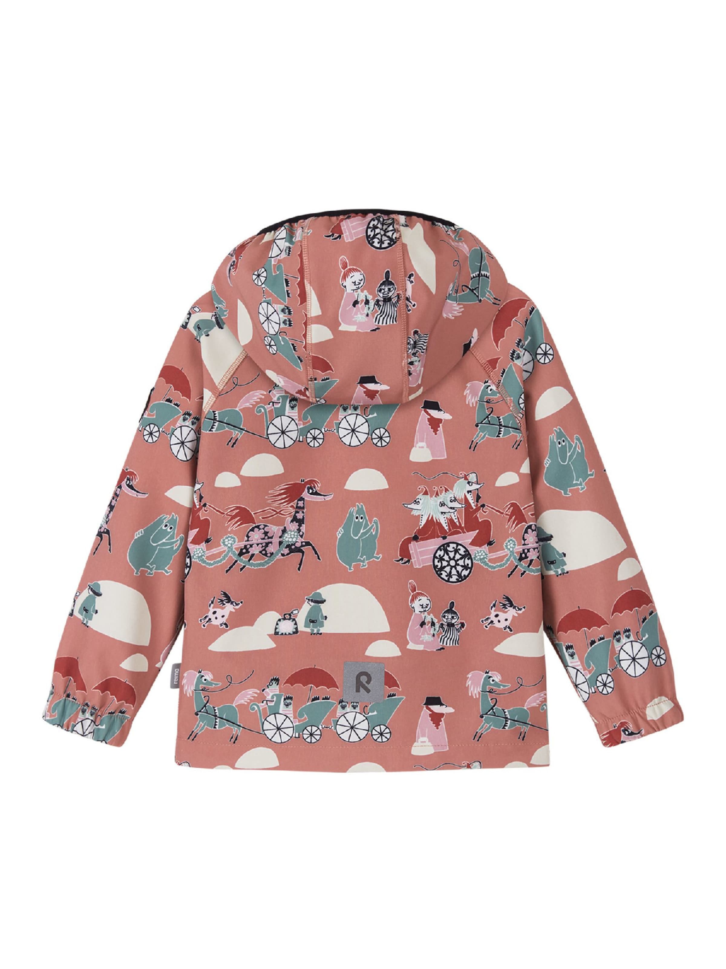 Reima Functionele jas ' Moomin Vantti ' in Roze