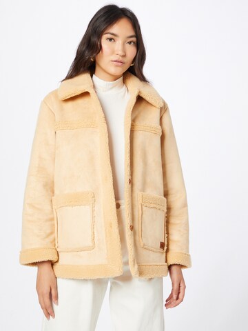 ROXY Jacke 'CHANGE OF HEART' in Beige: predná strana