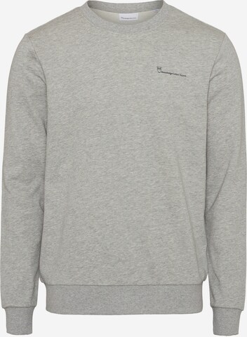 KnowledgeCotton Apparel Sweatshirt 'ELM' i grå