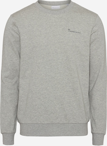 KnowledgeCotton Apparel Sweatshirt 'ELM' in Grey