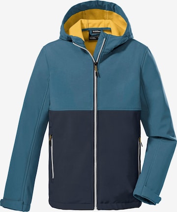 KILLTEC Outdoor jacket in Blue: front