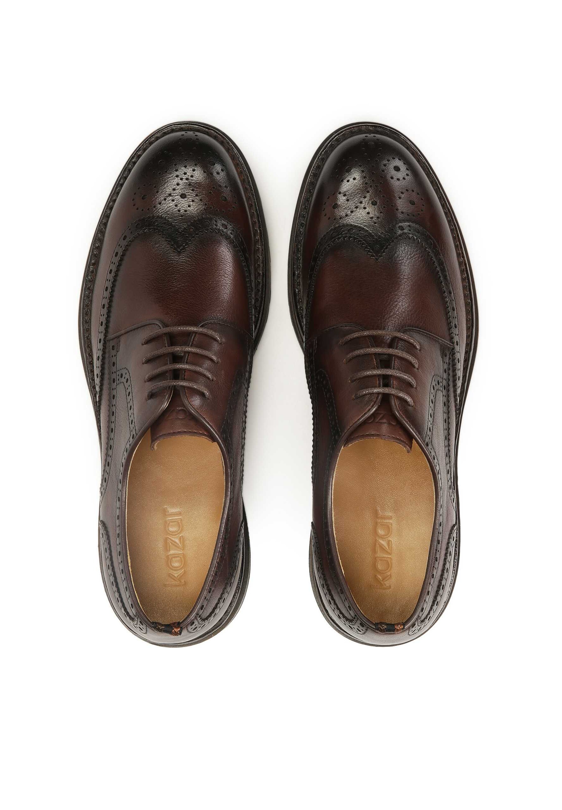 Kazar Schnürschuh in Braun