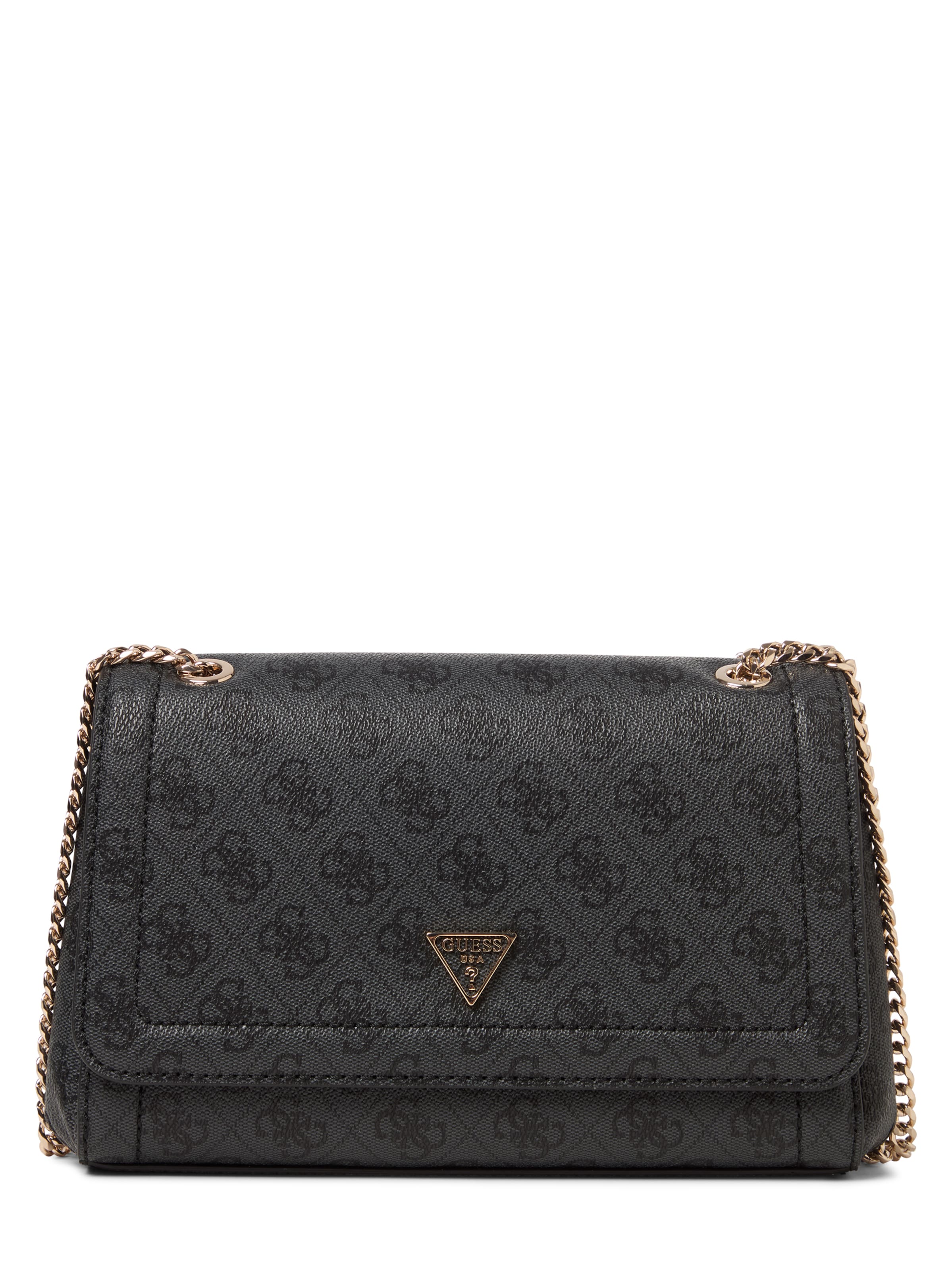 Sac à bandoulière 'Noelle' GUESS en noir : devant