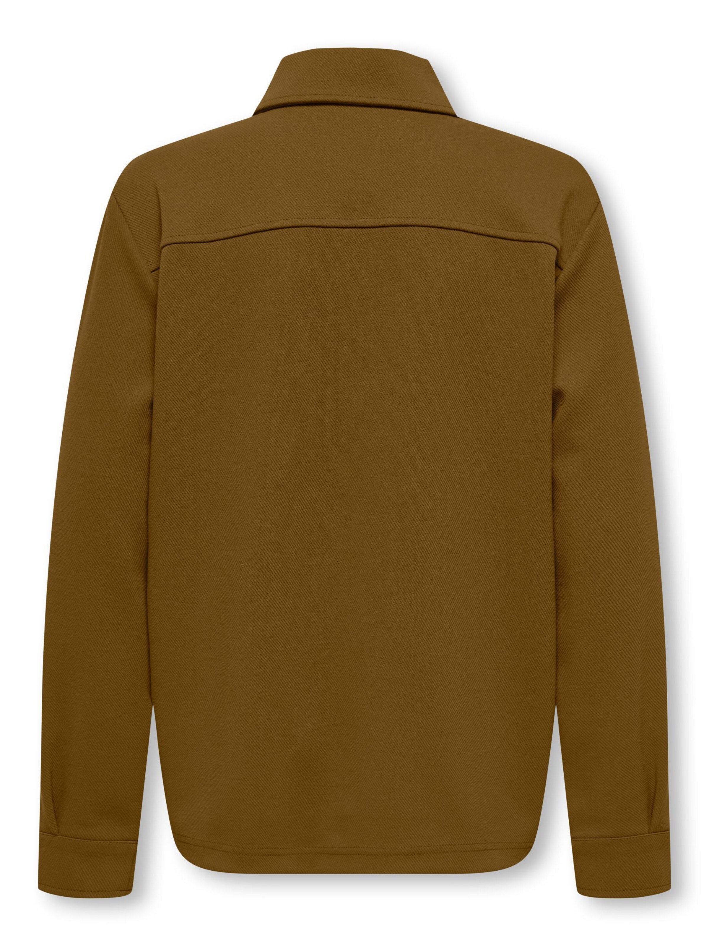 Only & Sons Junior Regular fit Overhemd 'OSJNew Kodyl' in Bruin