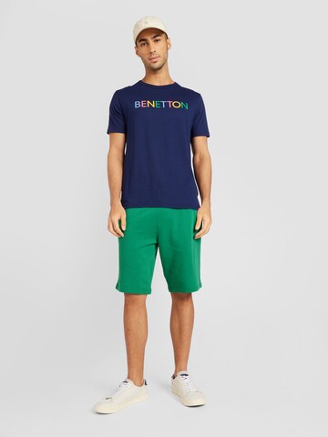 UNITED COLORS OF BENETTON Regular Trousers in Green