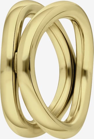 Lucardi Ring in Goud: voorkant