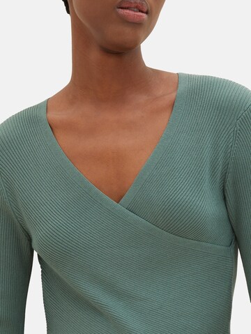 Pullover di TOM TAILOR DENIM in verde