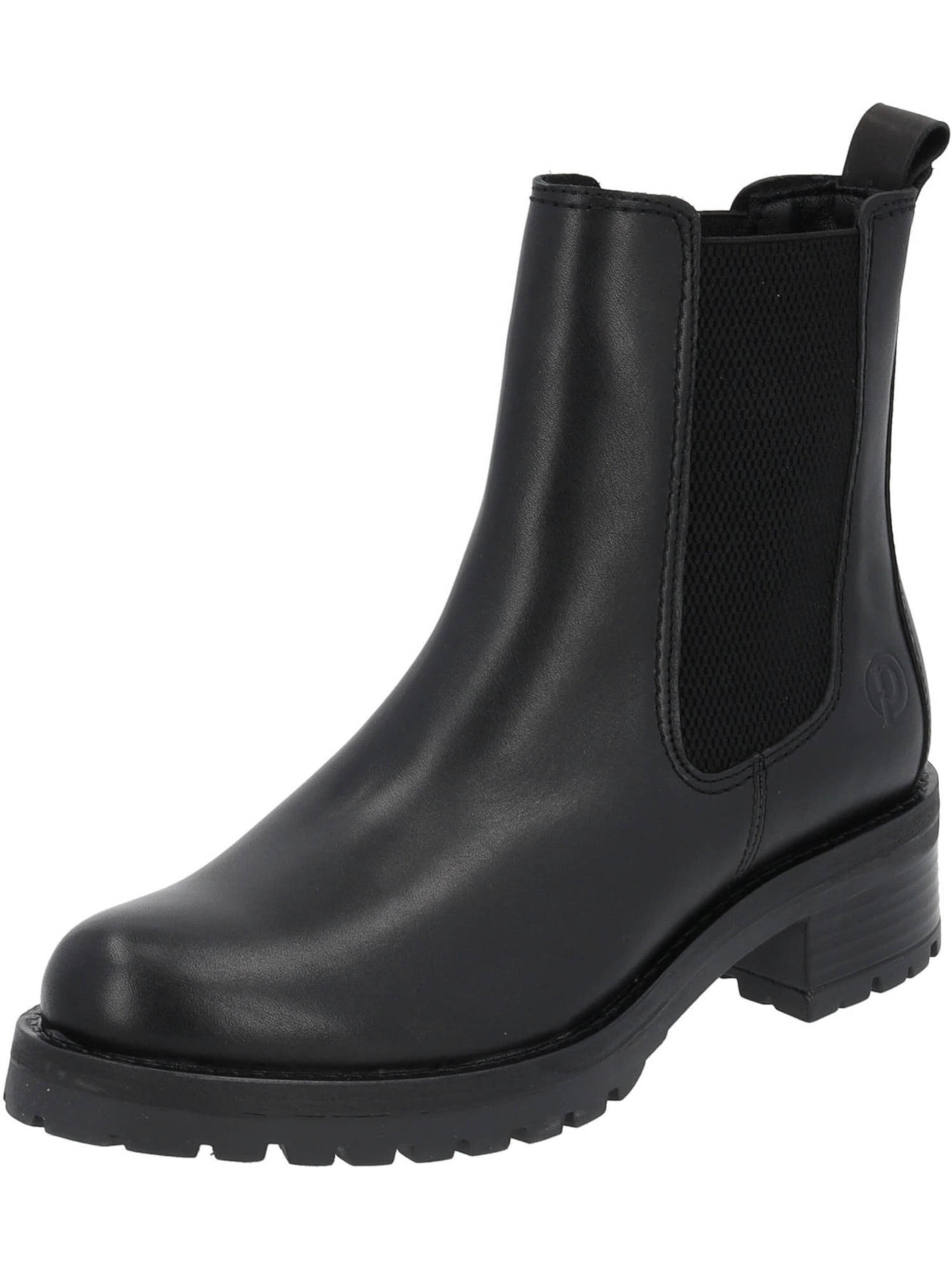 Palado Chelsea Boots 'Ginel' in Schwarz: Vorderseite