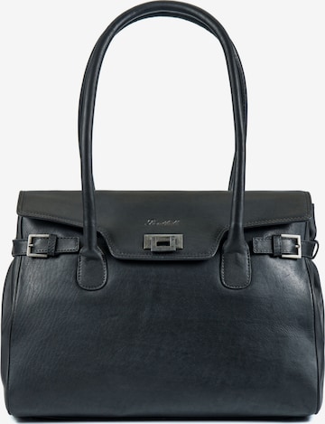 Benthill Handtasche in Schwarz: Vorderseite