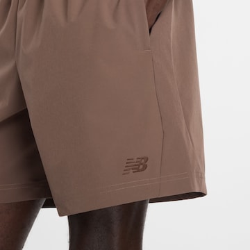new balance - Loosefit Calças 'Athletics' em castanho