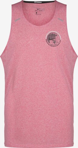 NIKE Functioneel shirt 'Breathe Rise 365' in Roze: voorkant