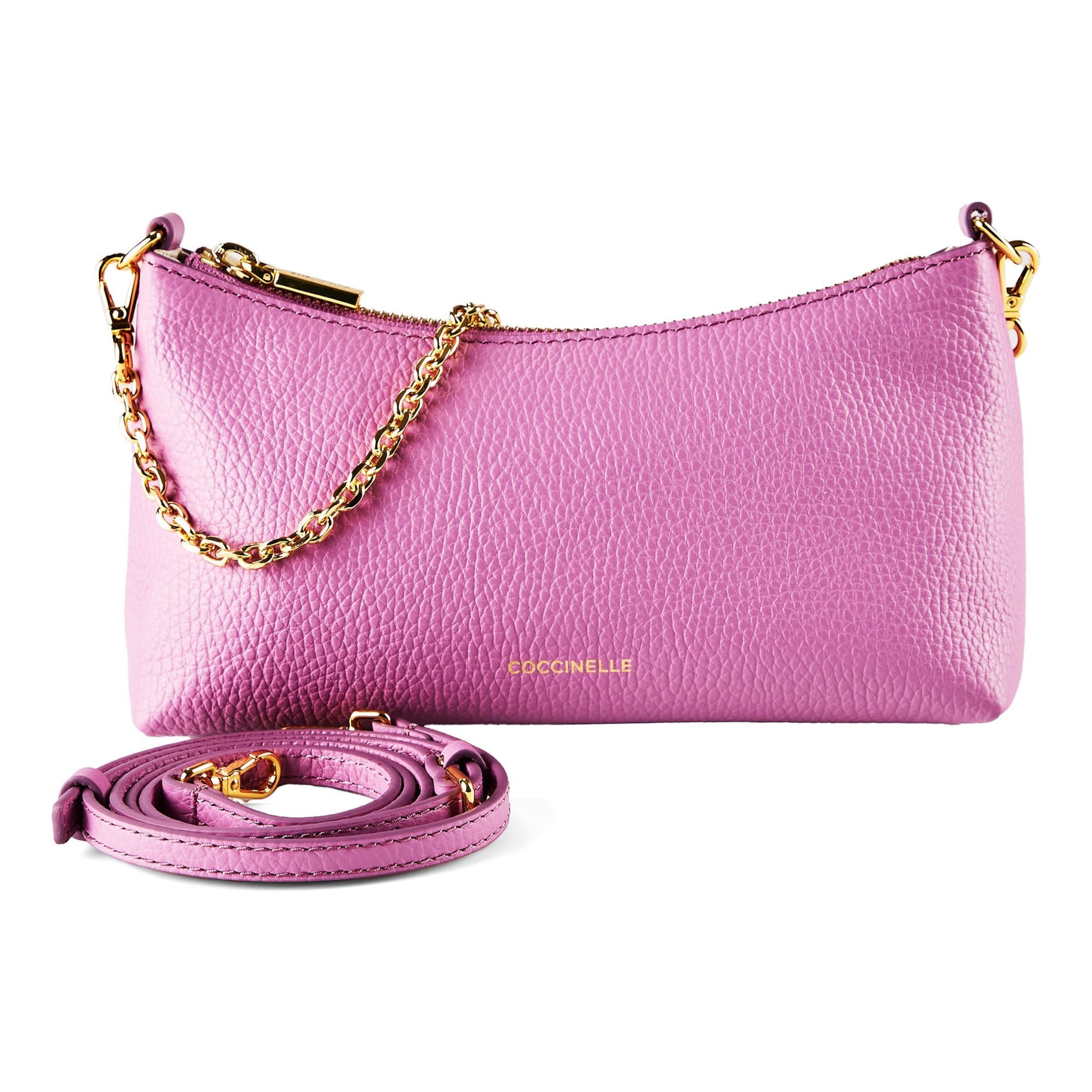 Sac bandoulière 'Aura' Coccinelle en rose : devant