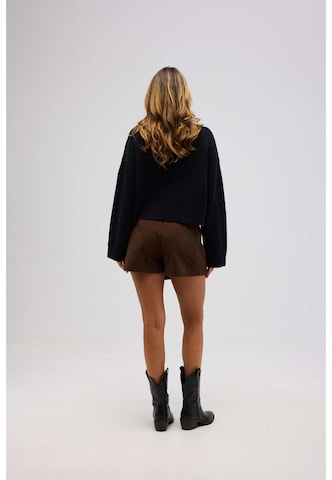 Estelou - Pullover em preto