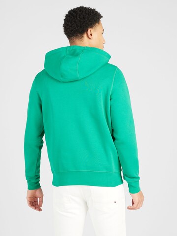 TOMMY HILFIGER Klasický střih Mikina – zelená
