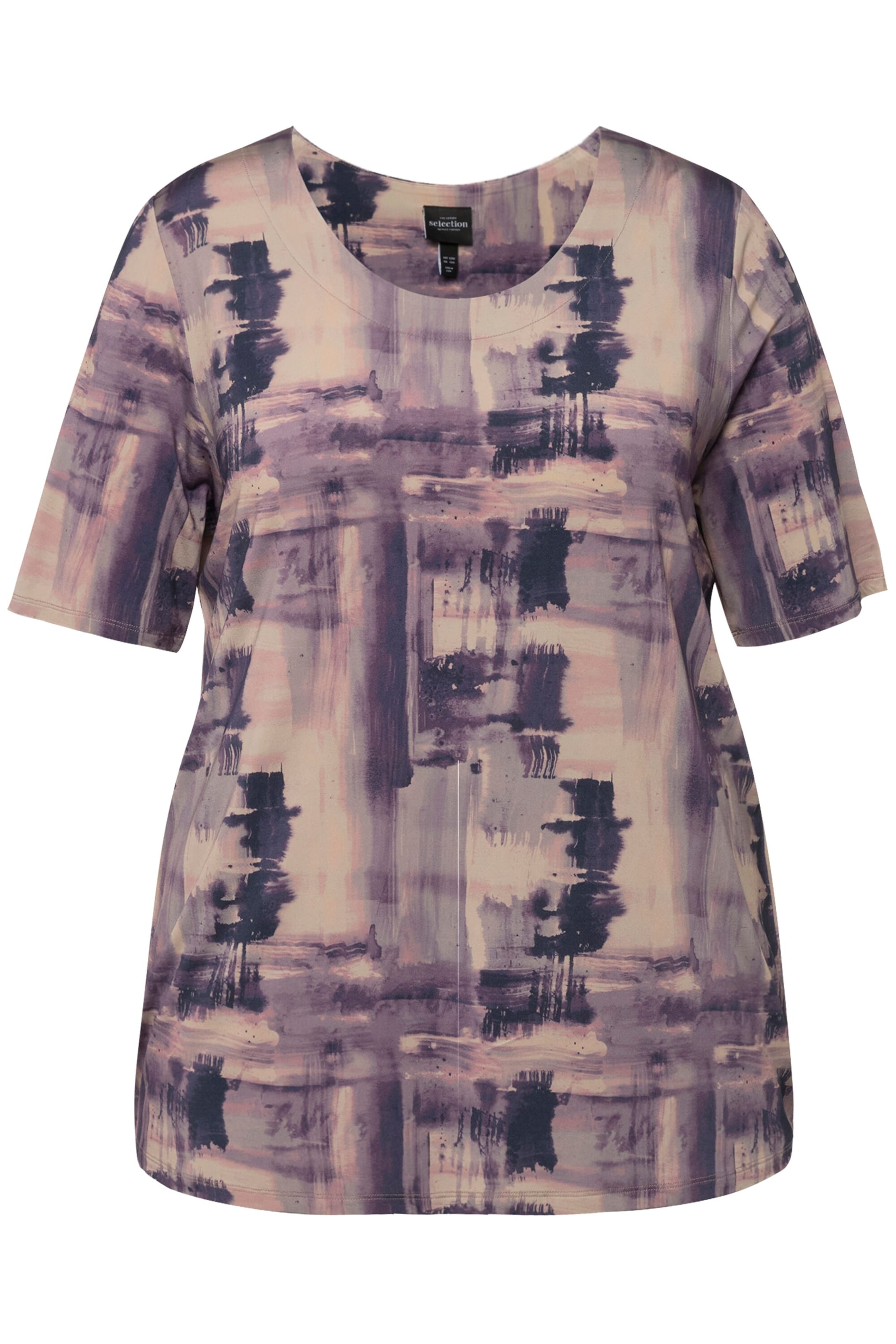 Ulla Popken Shirt in Purple: front