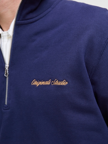 JACK & JONES Sweatshirt 'JORNORREBRO' i blå