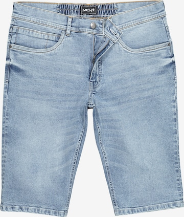 Men Plus Regular Jeans in Blauw: voorkant