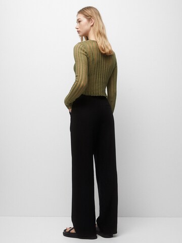 Pull&Bear Loosefit Hose in Schwarz