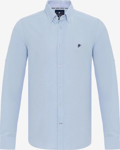 DENIM CULTURE Zakelijk overhemd 'JONES' in de kleur Blauw / Navy / Lichtblauw, Productweergave