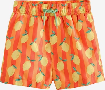 Pantaloncini da bagno di Next in arancione: frontale