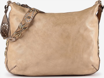 Campomaggi Umhängetasche 'Nada' in Beige: Vorderseite