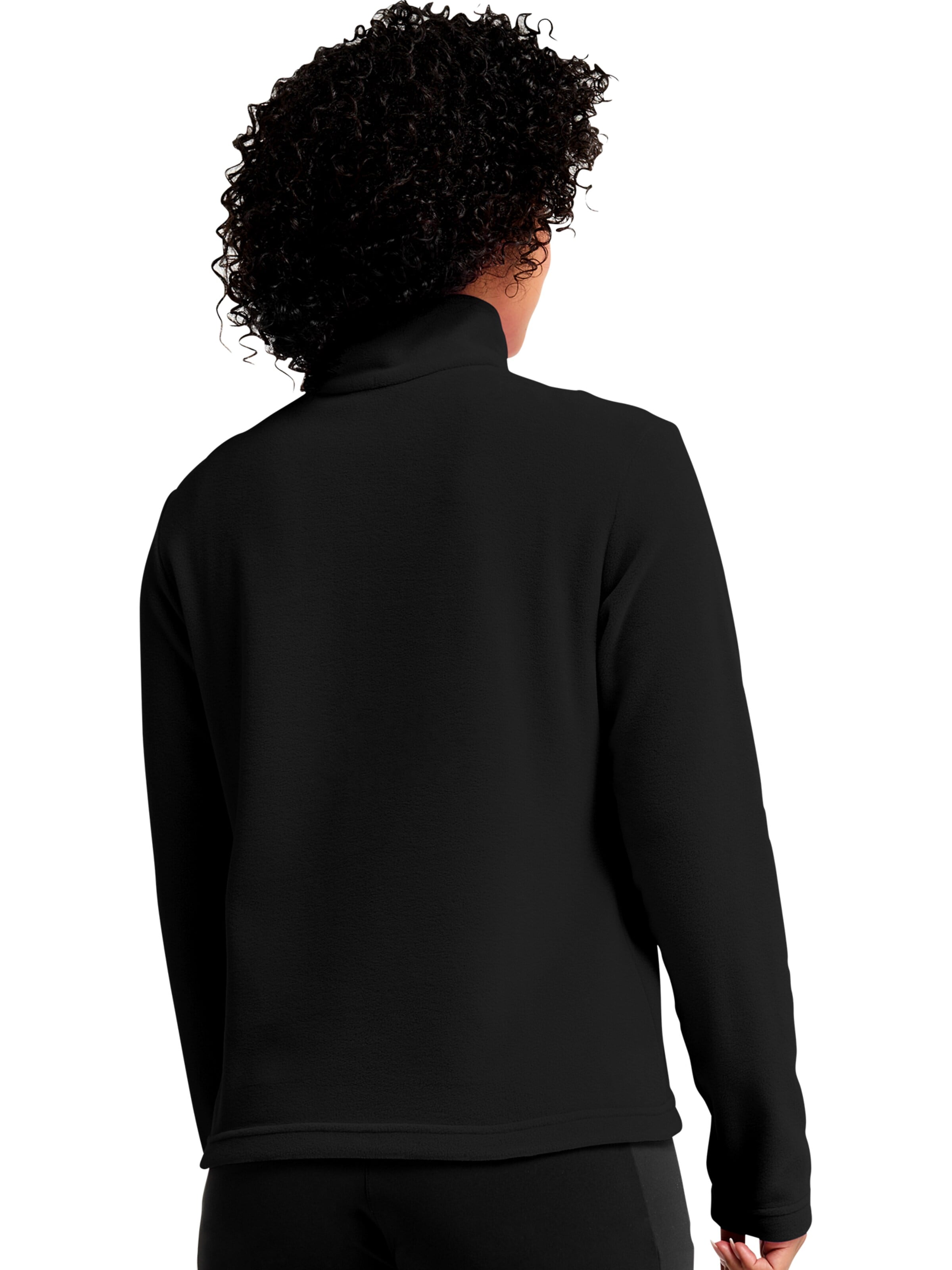 JACK WOLFSKIN Pullover 'Taunus 100 Half-Zip'‌‌‌‌‌‌ in Schwarz