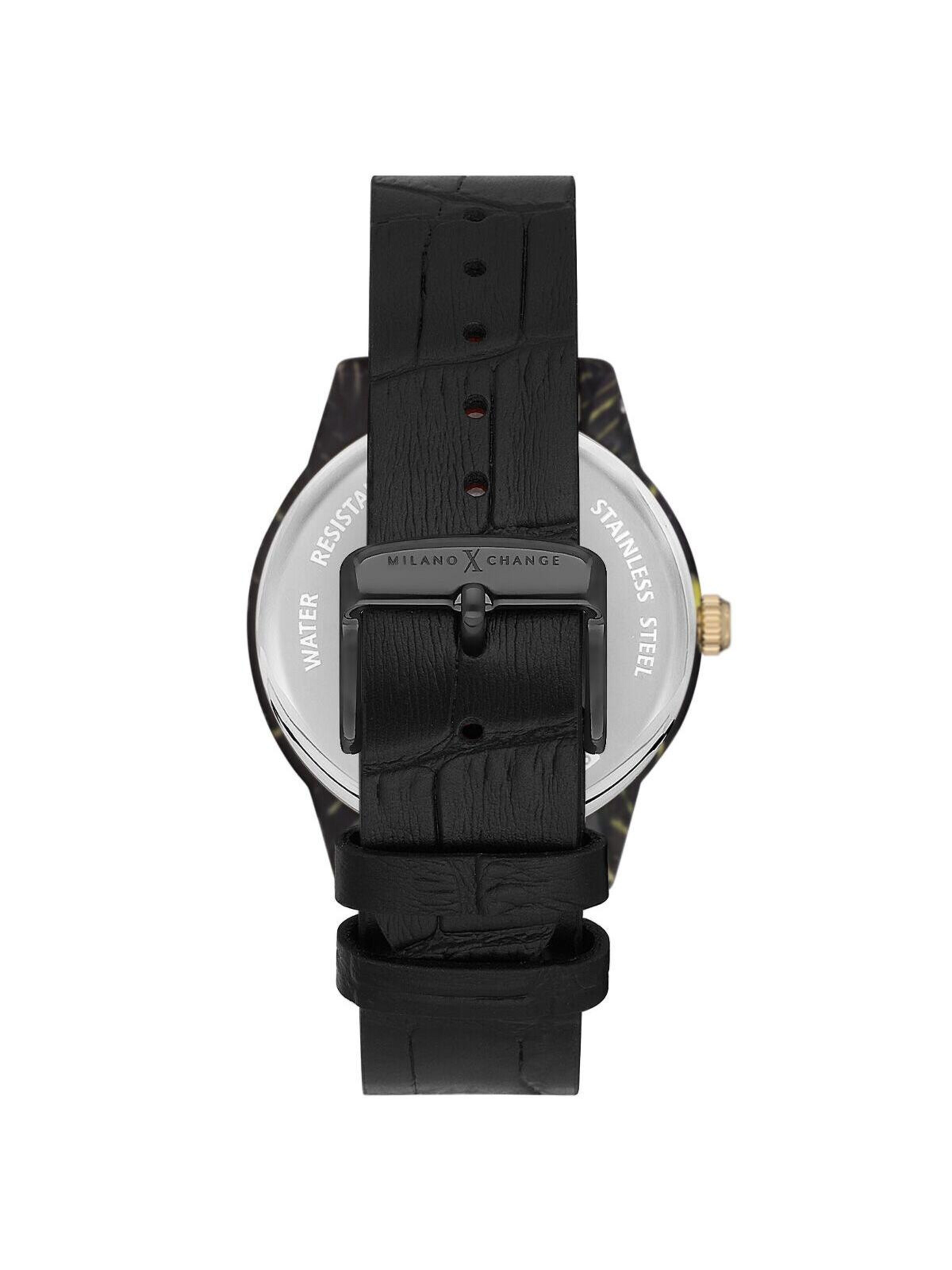 Orologio analogico 'Milano X Change Analog Men Watch MEX3106' di Milano X Change in nero