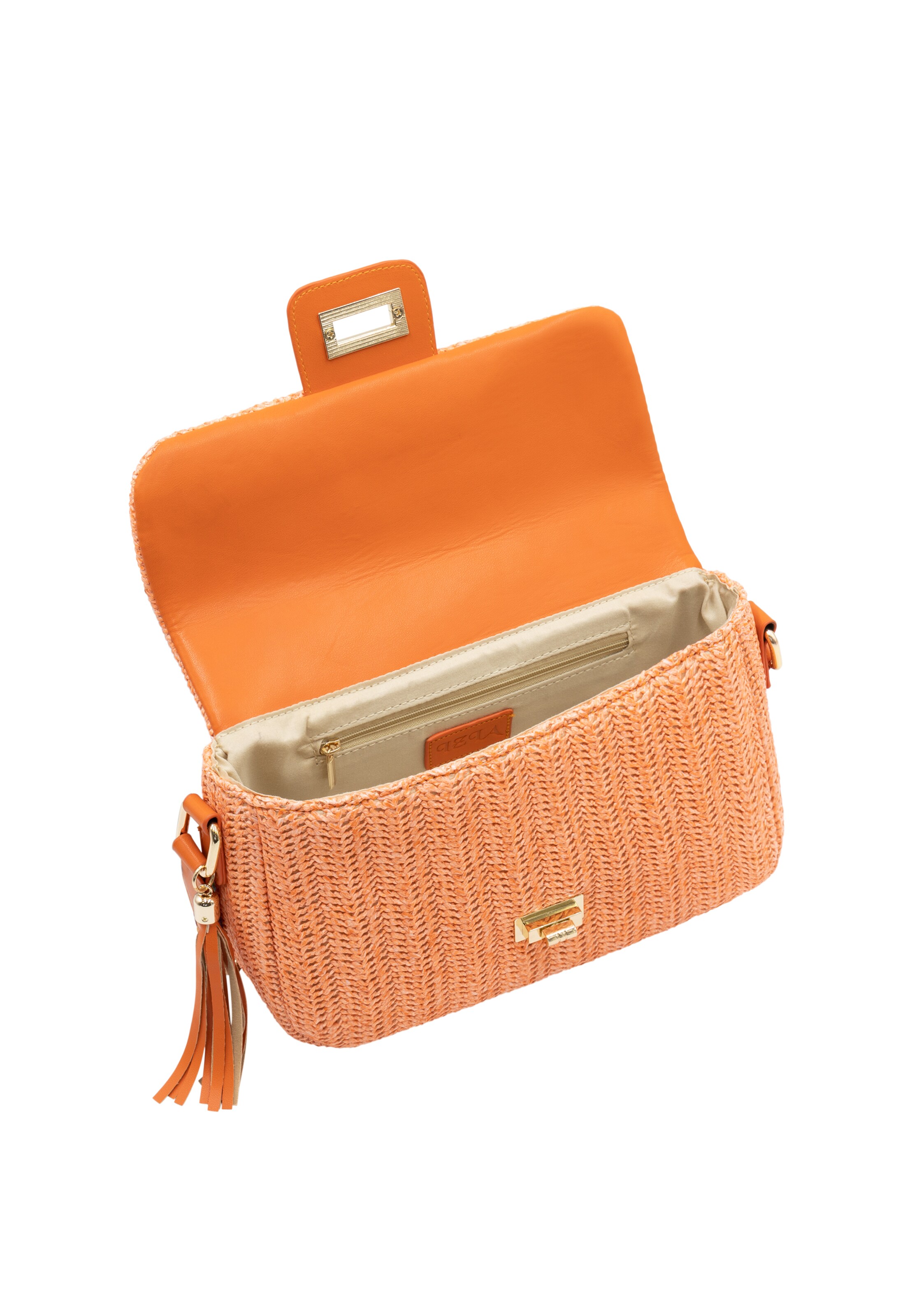 IZIA - Mala de ombro em laranja