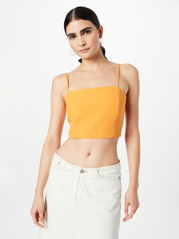 River Island Top in Orange: front