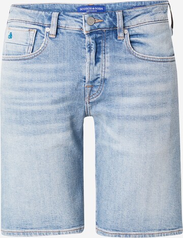 SCOTCH & SODA - regular Vaquero 'Ralston' en azul: frente