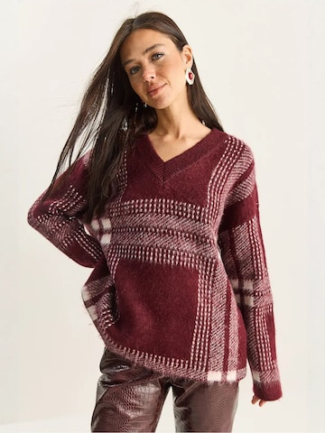 Bianco Lucci - Pullover em vermelho: frente