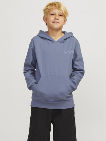 Jack & Jones Junior Sweatshirt in Blue: front