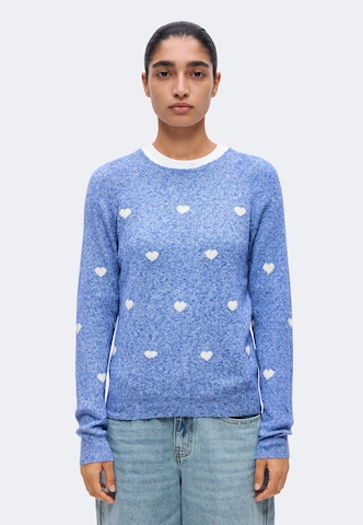 Pull-over 'VMDOFFY' VERO MODA en bleu : devant
