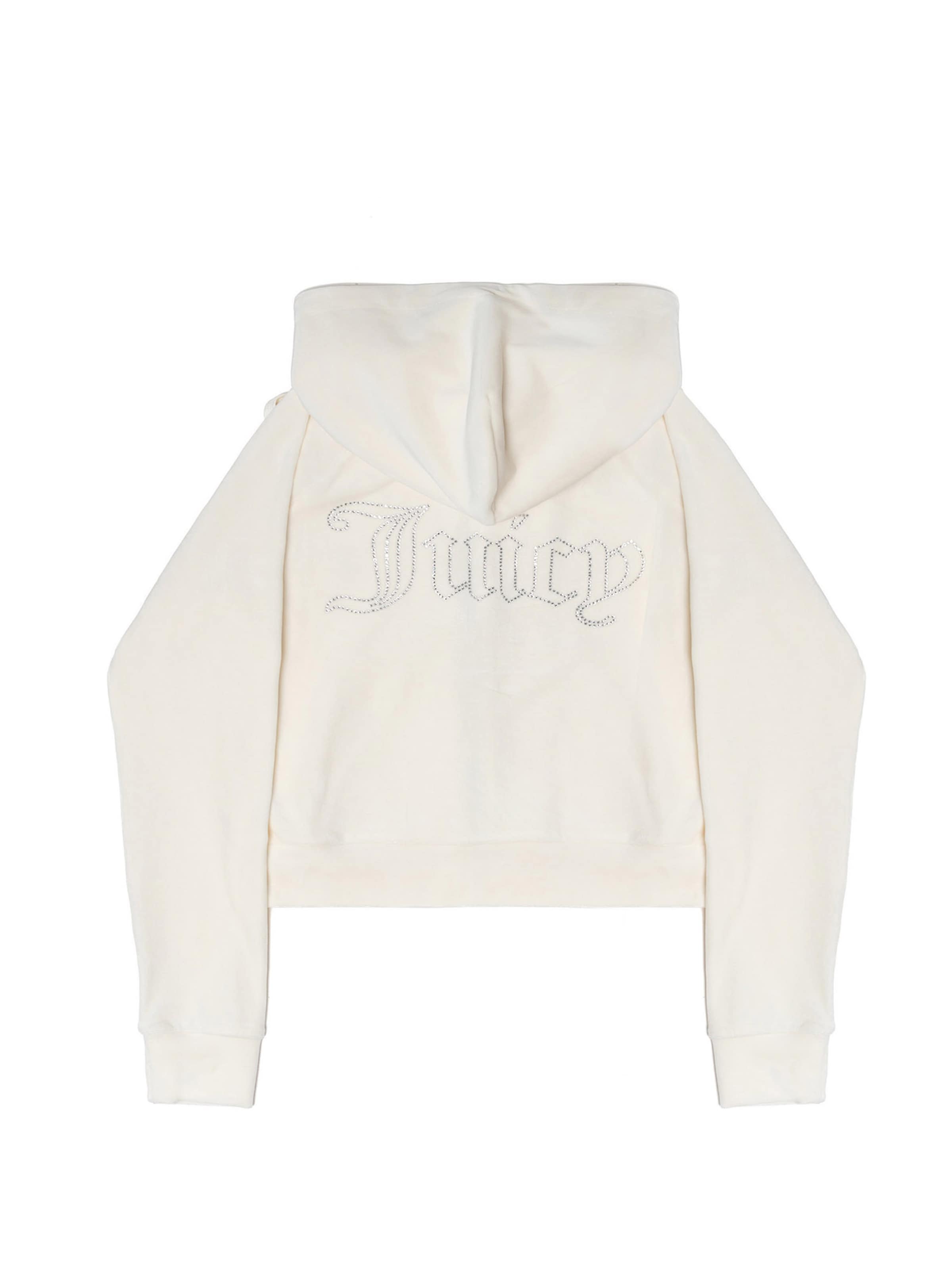 Pullover extra large di Juicy Couture in bianco