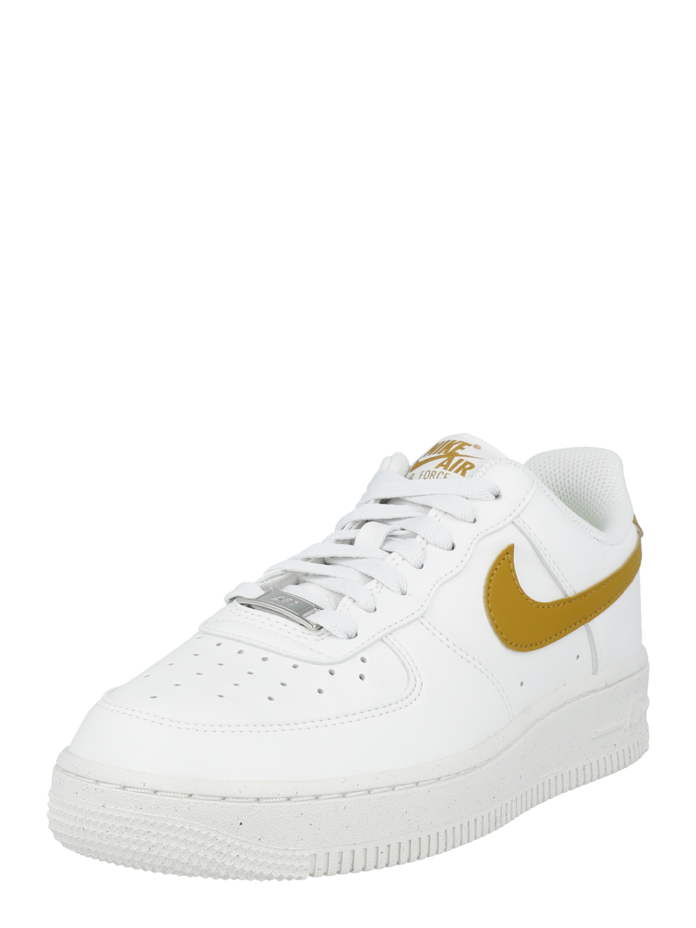 white & yellow air force 1 07 se trainers