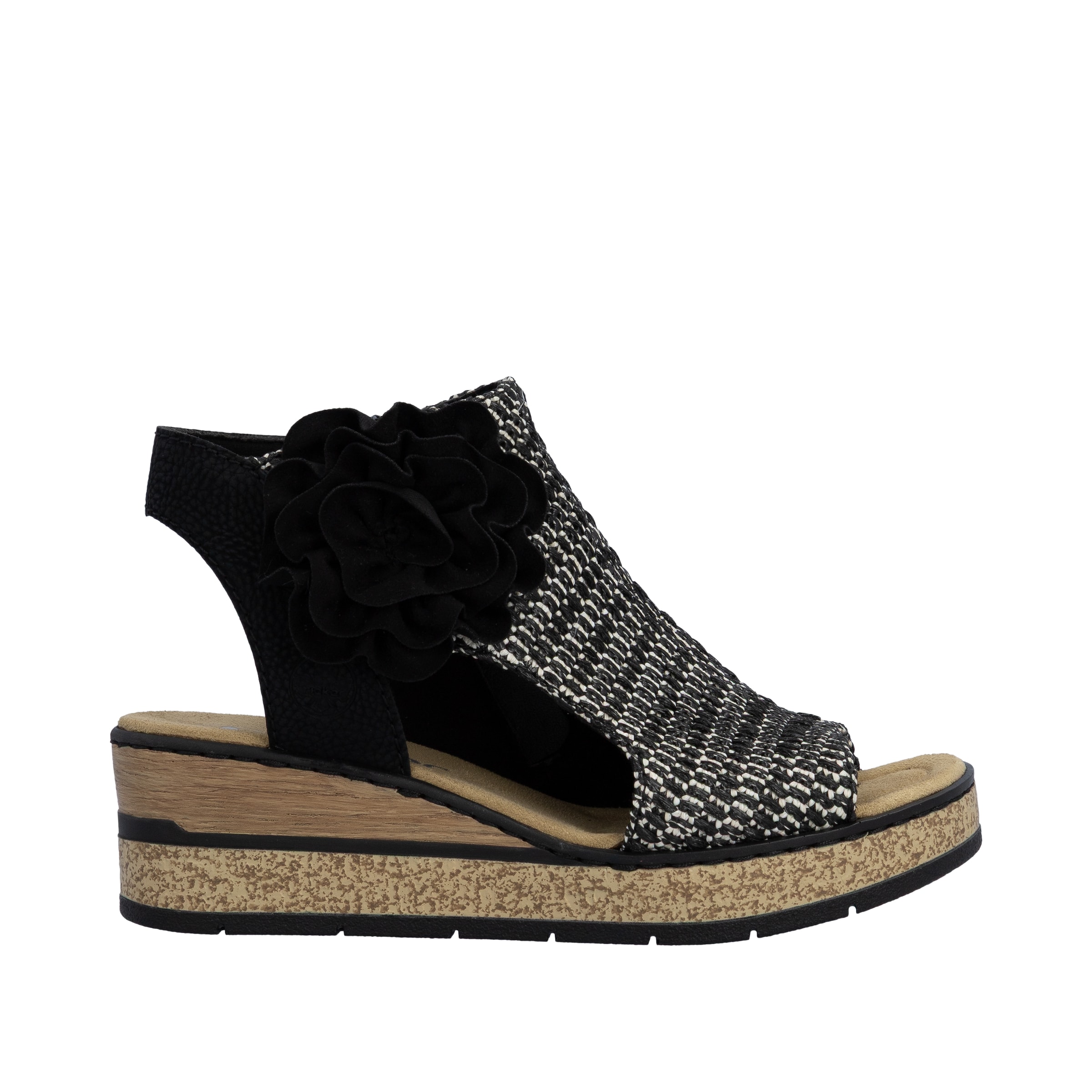 Sandales Rieker en noir