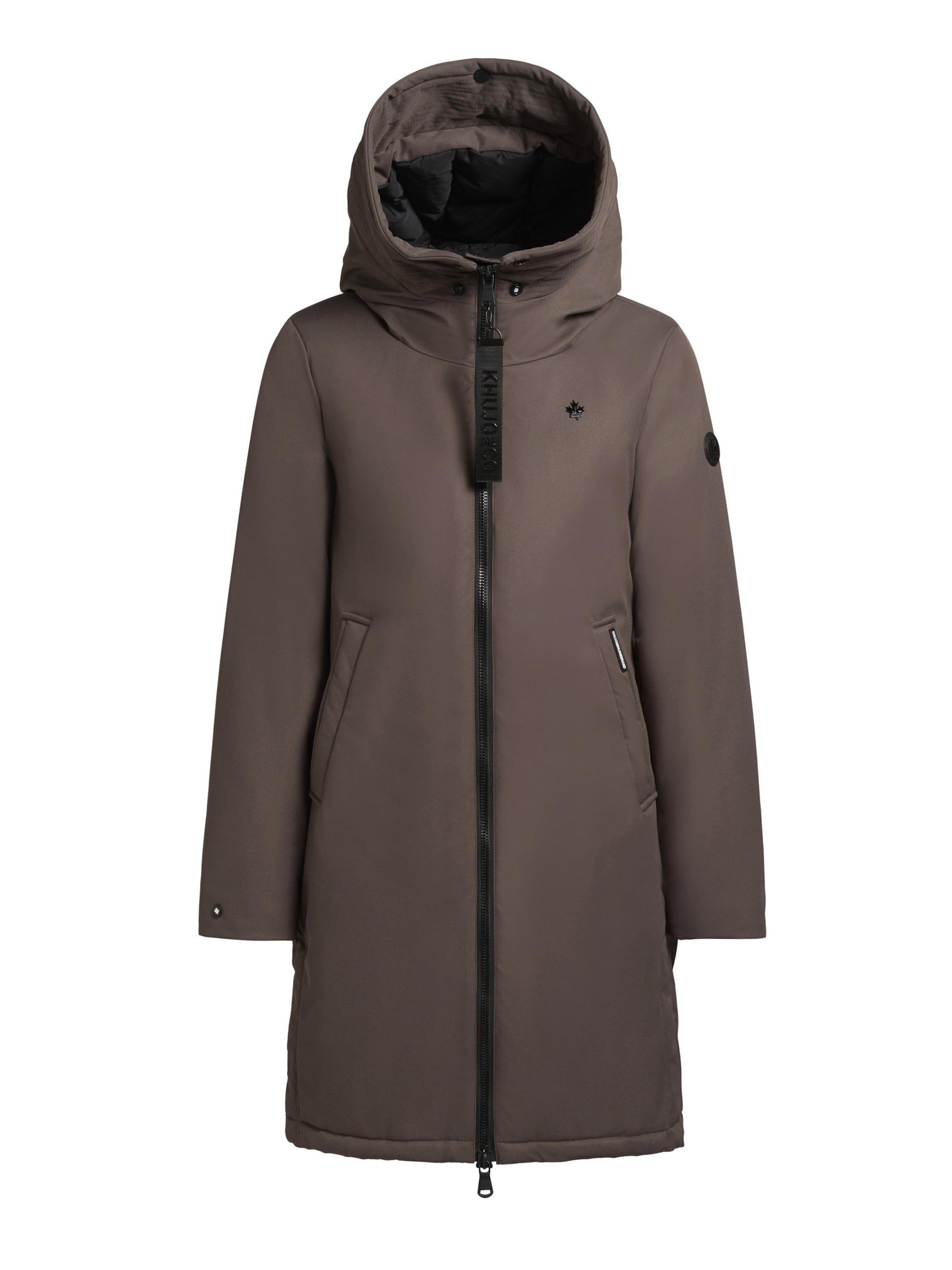 khujo Between-seasons coat 'Yaak3-YM' in Brown, Item view