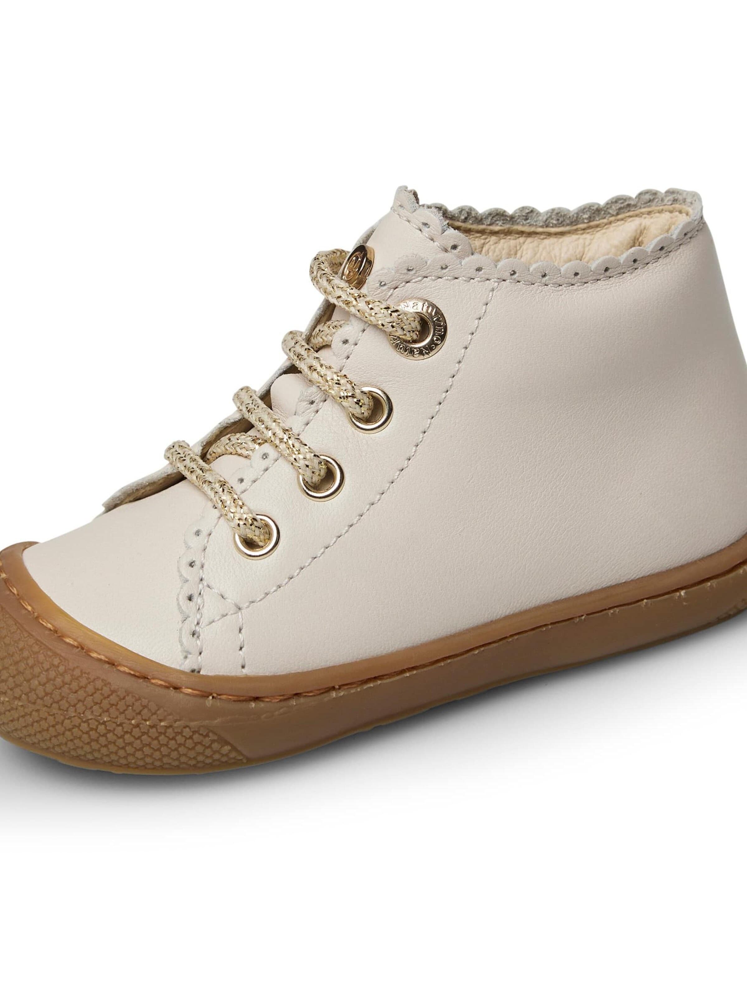 NATURINO Lage schoen 'COTTINS' in Wit