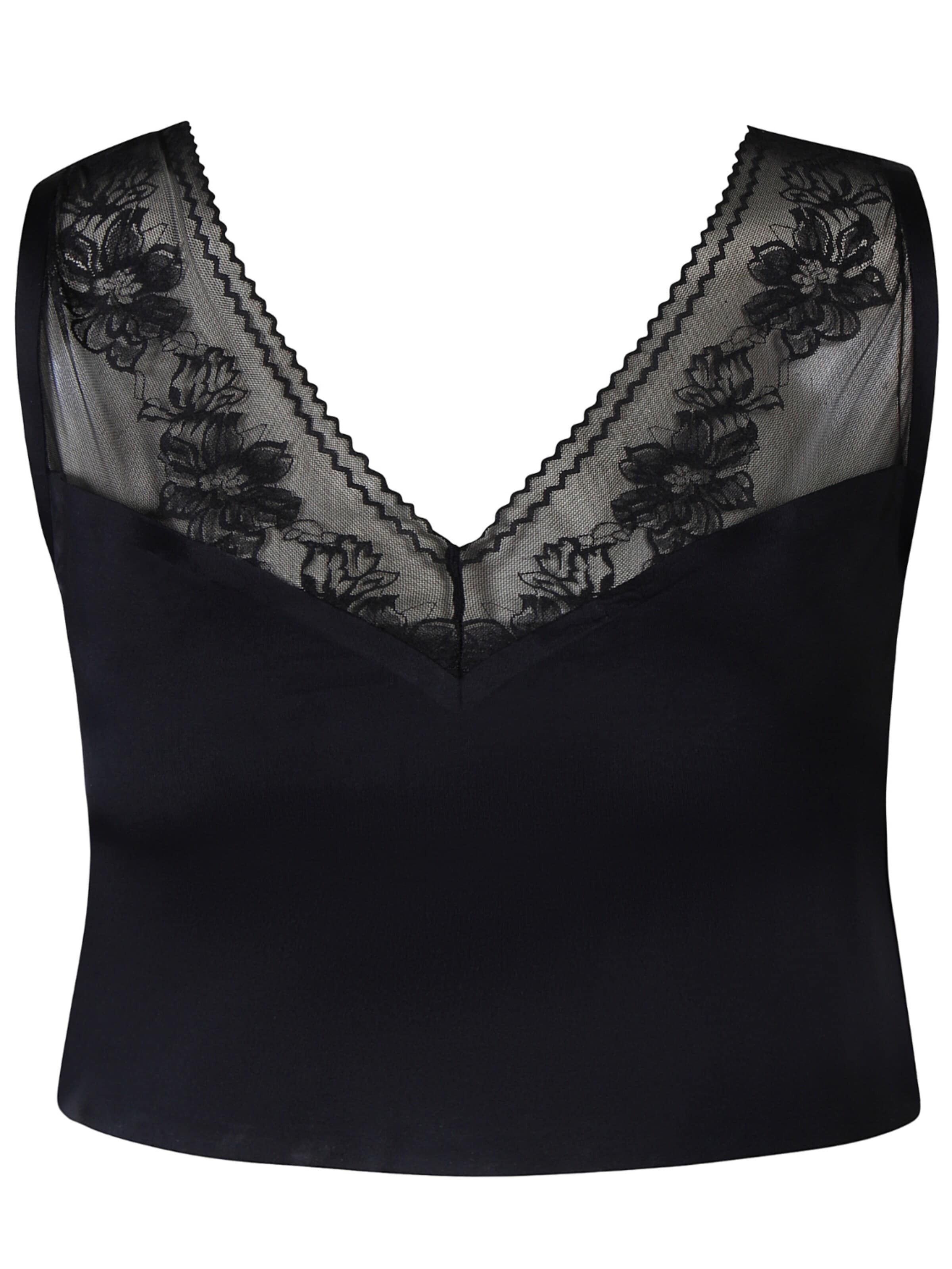Zhenzi Bralette Bra 'Paige 347' in Black: front