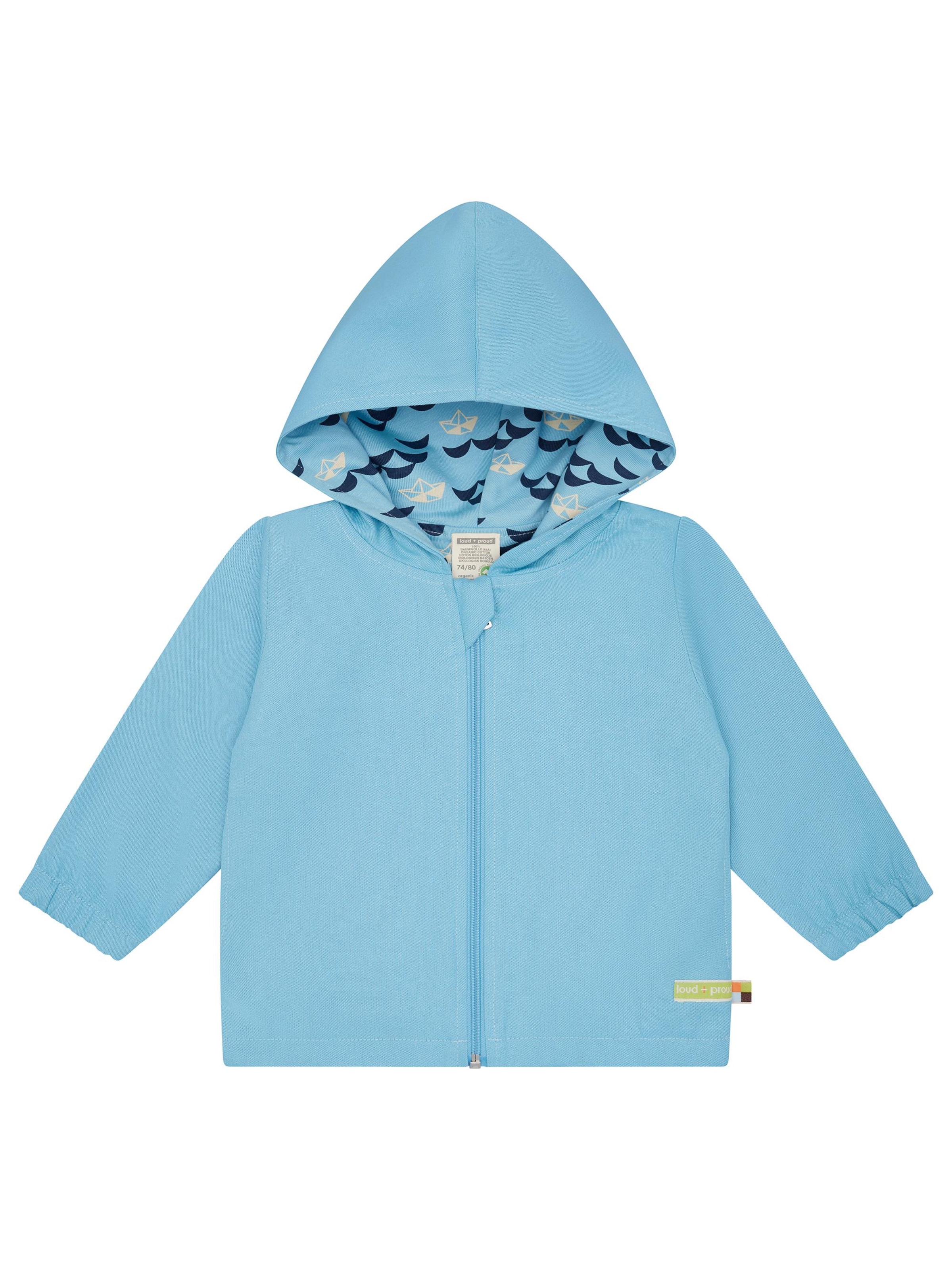 loud + proud Between-Season Jacket in Sky blue, Item view