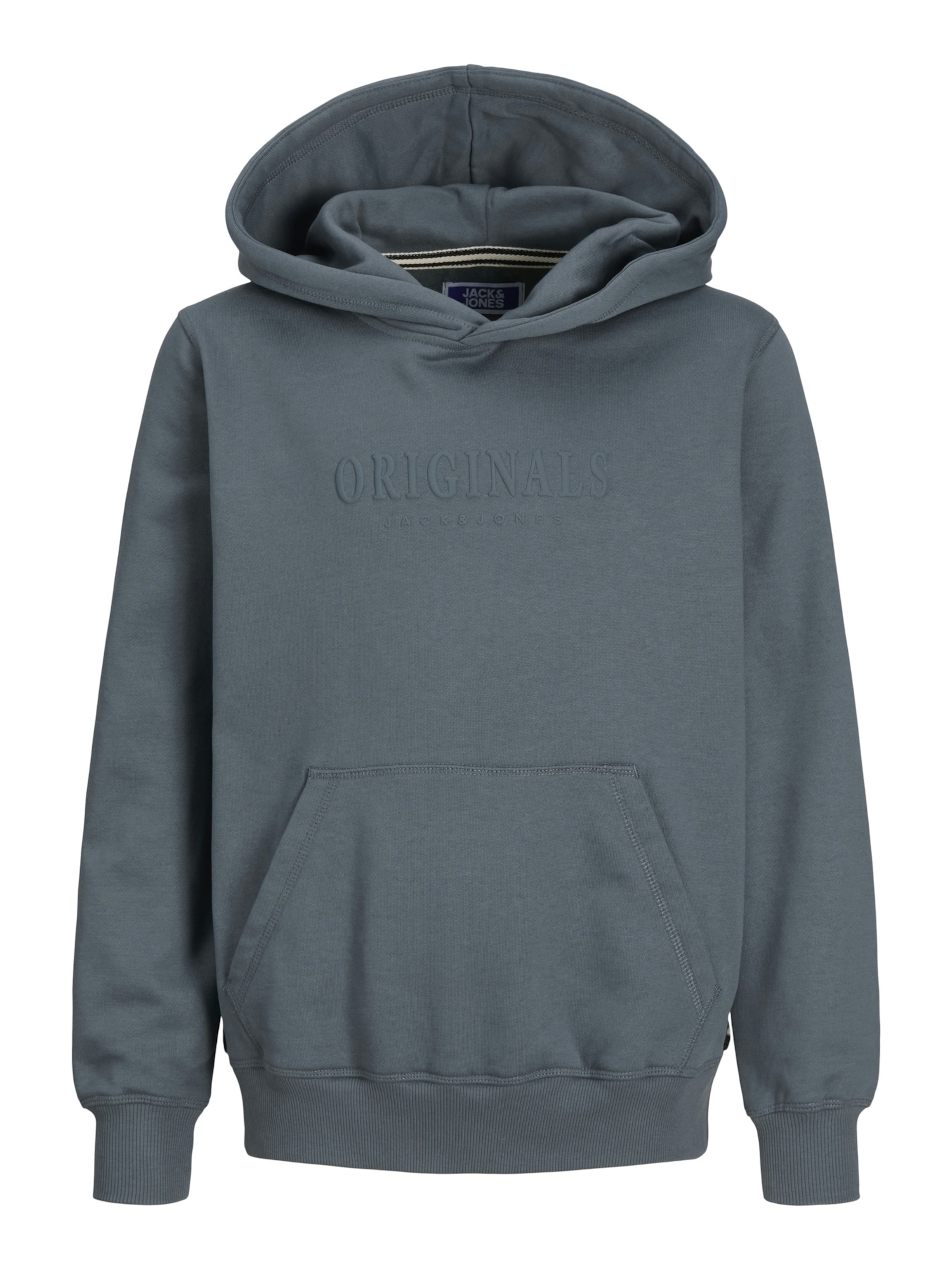 Felpa 'Frederiksberg' di Jack & Jones Junior in grigio: frontale