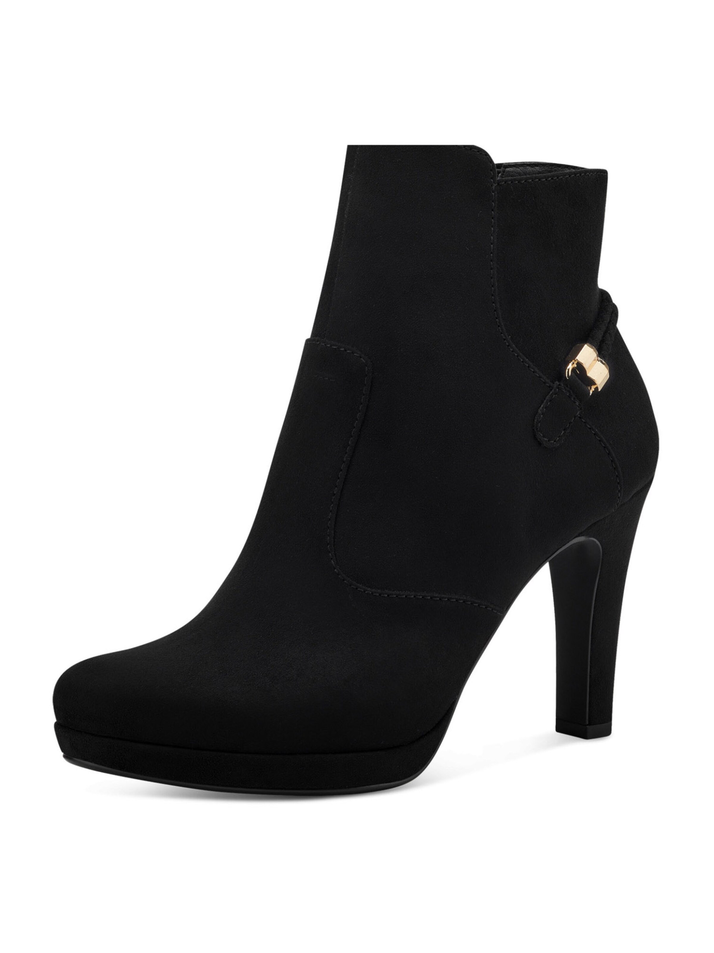 Tamaris Støvletter i sort: forside