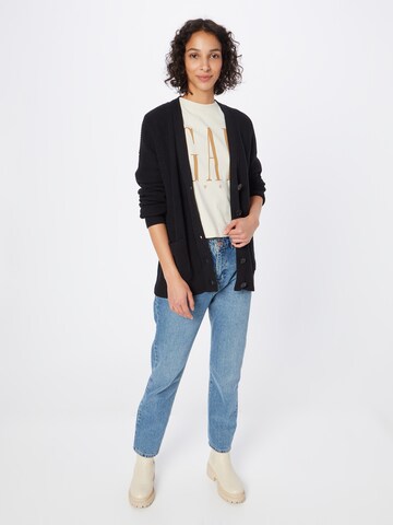 GAP Gebreid vest 'CARDI' in Zwart