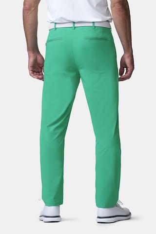 MEYER Slim fit Chino trousers in Green