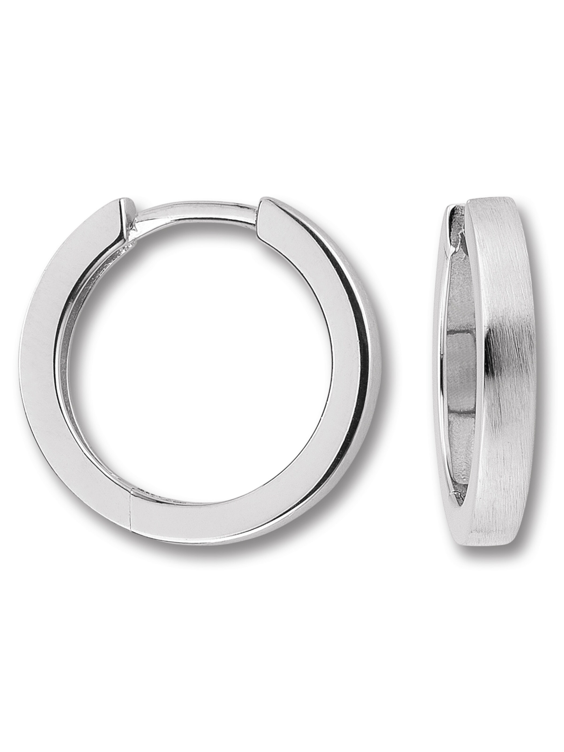 ONE ELEMENT Ohrringe in Silber: Vorderseite