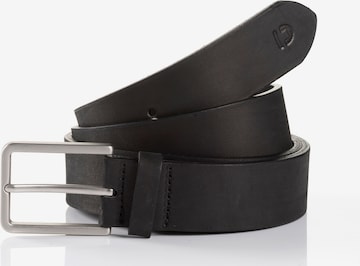 Ceinture 'CHARLIE' TOM TAILOR en noir : devant